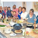Gemeinsames Kochen beim Netzwerk für kulturelle Vielfalt